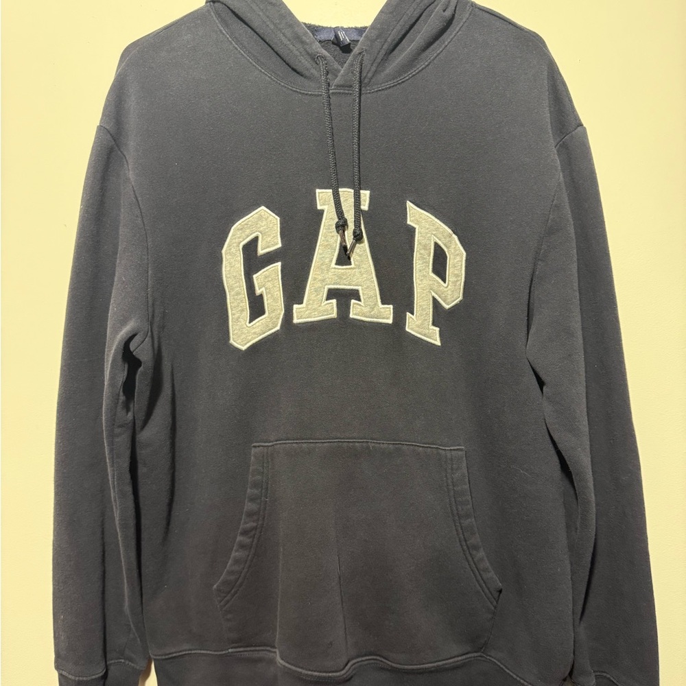 GAP Men's Navy Hoodie Sweatshirt